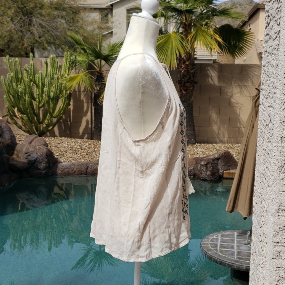 *FINAL PRICE* NEW Tribal Sleeveless Boho Tank Top - Picture 5 of 8